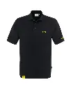 Binder Optik Unisex Poloshirt schwarz